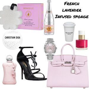 French Lavender Spongelle Body Wash Infused Sponge